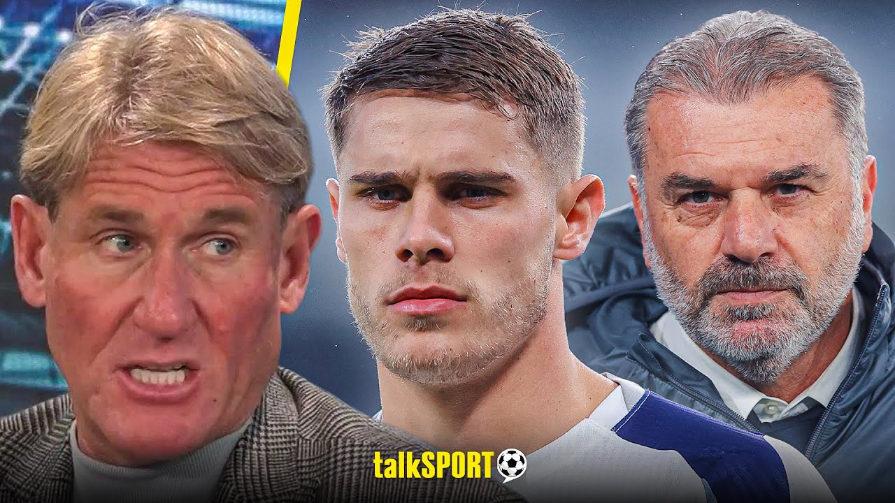 "VERY FORTUNATE!" Simon Jordan REACTS to Micky van de Ven REVEALING ALL on Ange Postecoglou at Spurs