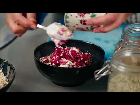 Overnight Very Berry Oats