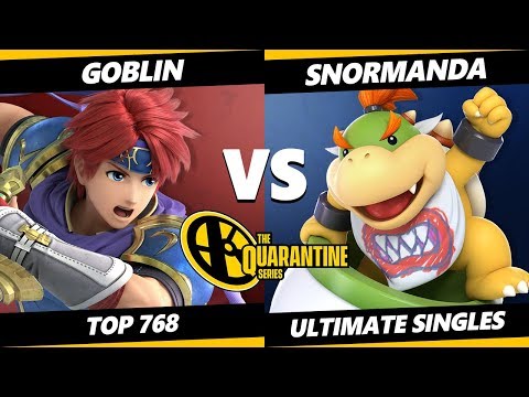 The April Minor Top 768 - Goblin (Roy) Vs. Snormanda (Bowser Jr.) Smash Ultimate - SSBU