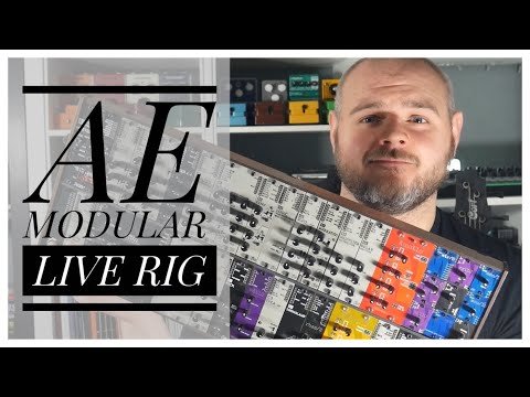 My AE Modular Live Rig - It Saved My Live Show!! / Wonkystuff / Tangible Waves / IMDI / Dawless Set