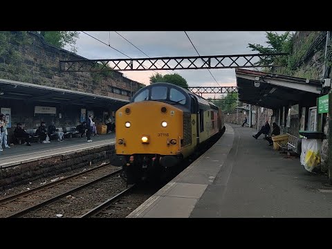 Colas 37116 through High Street (29/06/22)