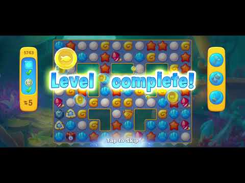 Fishdom Ads Mini Games 🧨 LEVEL COMPLETE 5743 🧨 Save The Fish Mobile Game 2023 #fishdom #fishdomgame