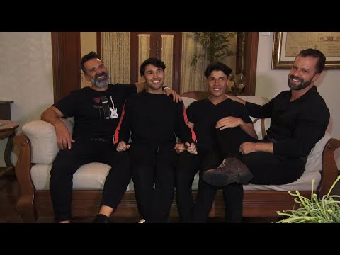 Conheça a família de Nova Friburgo que celebra o Dia dos Pais em dobro