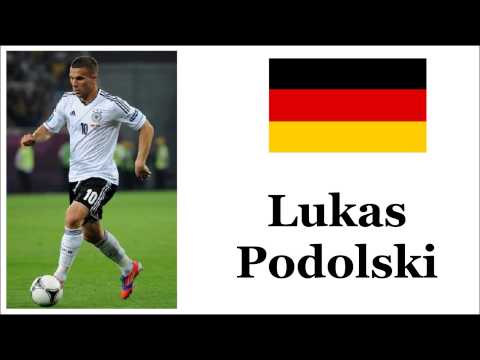 How to Pronounce Lukas Podolski - German Footballer