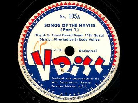 V-Disc N105(112 Army) U.S. Coast Guard, Lt. Rudy Vallee