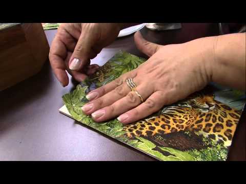 Mulher.com 02/01/2015 - Decupagem com relevo por Celia Bononi Parte 1