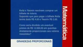 B 06 - Grandezas Diretamente e Inversamente Proporcionais - Matemática - Vestibulando Digital