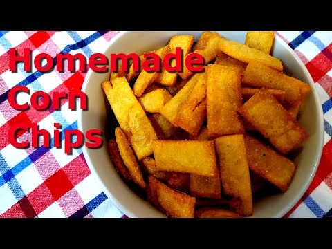 Homemade Corn Chips - Three Ways
