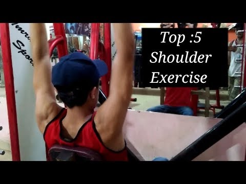 Shoulder volume up[To 5 best Soulder Exercise][Soulder Cutting][Soulder best exercise]