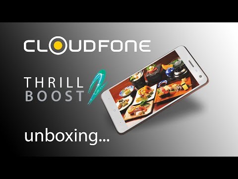 Cloudfone Thrillboost 2 unboxing