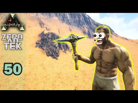 A TERRÍVEL CAVERNA DO DESERTO! - ZERO AO TEK - RAGNAROK - EP 50