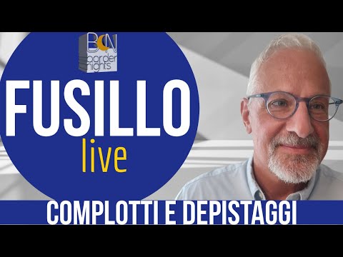 COMPLOTTI E DEPISTAGGI - FUSILLO live - Puntata 170 (14-01-2026)