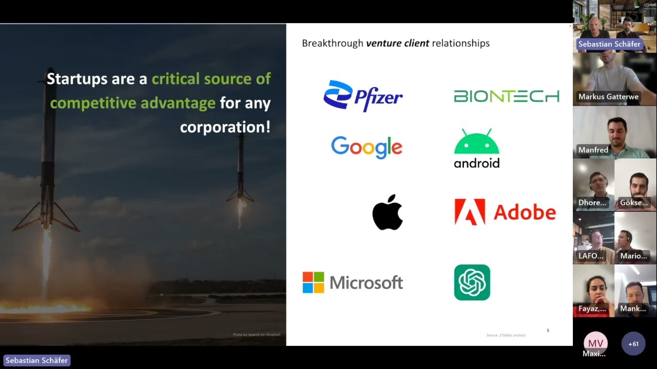 Venture Client Best Practices: Maximize strategic benefits from startups with top Venture Clienting