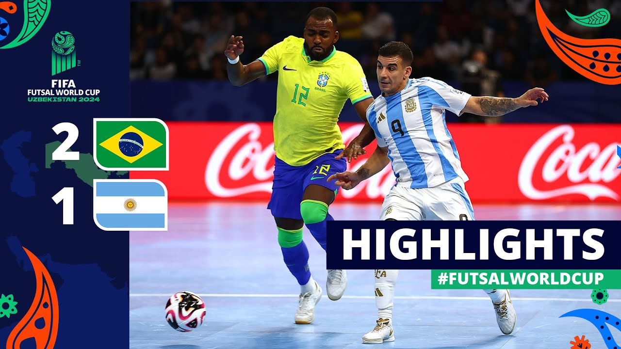 Brazil v Argentina | FIFA Futsal World Cup 2024 | Final | Highlights