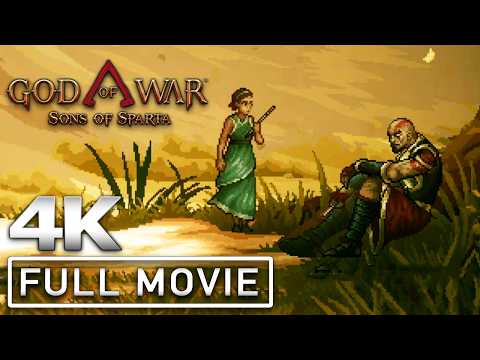 GOD OF WAR SONS OF SPARTA All Cutscenes (Full Game Movie) 4K 60FPS Ultra HD