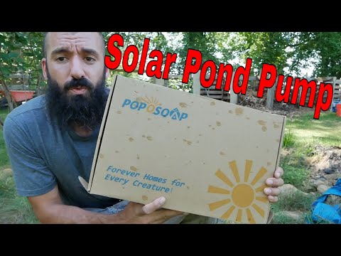PopoSoap 20W Solar Pond Filter Pump Review