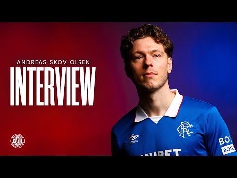 Andreas Skov Olsen First RangersTV Interview
