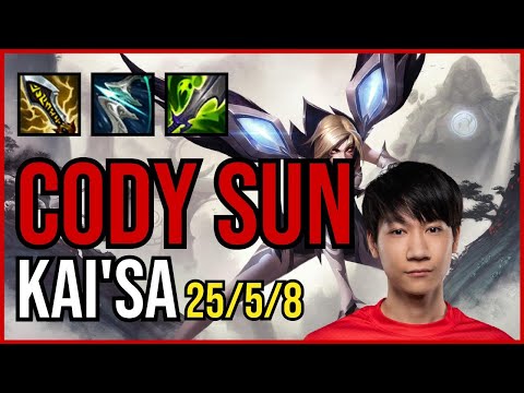 CODY SUN - KAI'SA vs. KALISTA ADC | NA GRANDMASTER | PATCH 11.2 | PENTAKILL