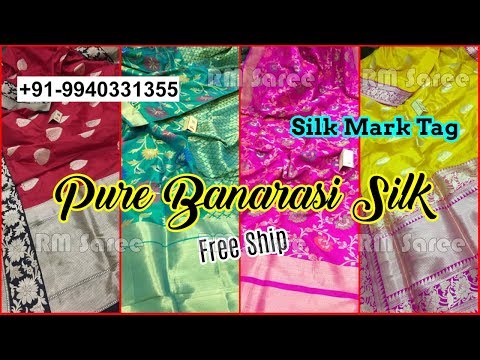 Pure Silk Saree Collections 2019 | Banaras Silk Sarees Online with Price | ep 110  | RM Saree
