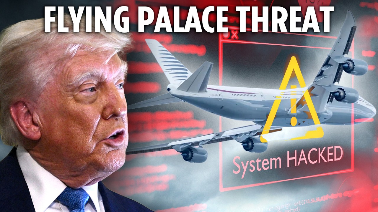 Trump's new $400m Qatari gifted jet is 'hacker's dream'