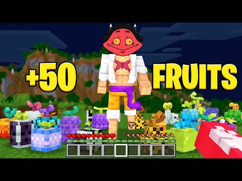 Insane Server Showcasing Every Devil Fruit in One Piece Minecraft