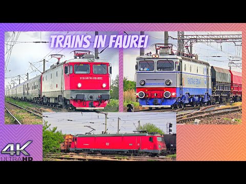 Trafic Feroviar in Faurei / Railway Traffic | Trenuri #trains #railfans #railway #trainspotting