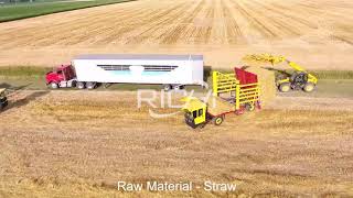 Organic Fertilizer Pellet Production Line, Organic Fertilizer/straw Pellet Machine