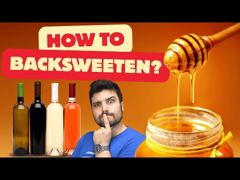 How to Backsweeten WITHOUT restaring fermentation!