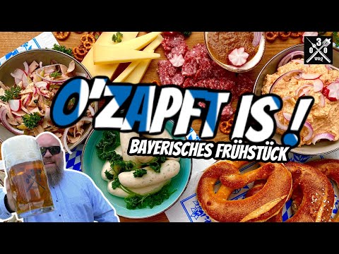 O` Zapft is ! Obatzta Weißwurst Wurstsalat die ganze Platte - 030 BBQ