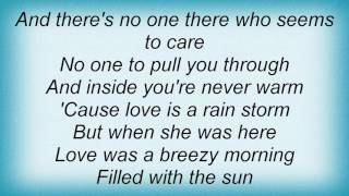Roy Orbison - Love Is A Cold Wind Lyrics