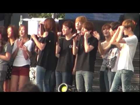 120908 Ending rehearsal ♡ Taemin focus