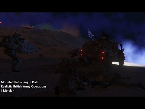 Patrolling Koti - Arma 3 British Milsim (1 Mercian)