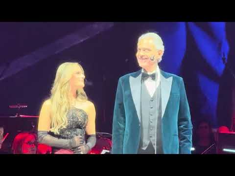 Andrea Bocelli & Pia Toscano “Vivo per lei” Madison Square Garden. December 17th, 2025