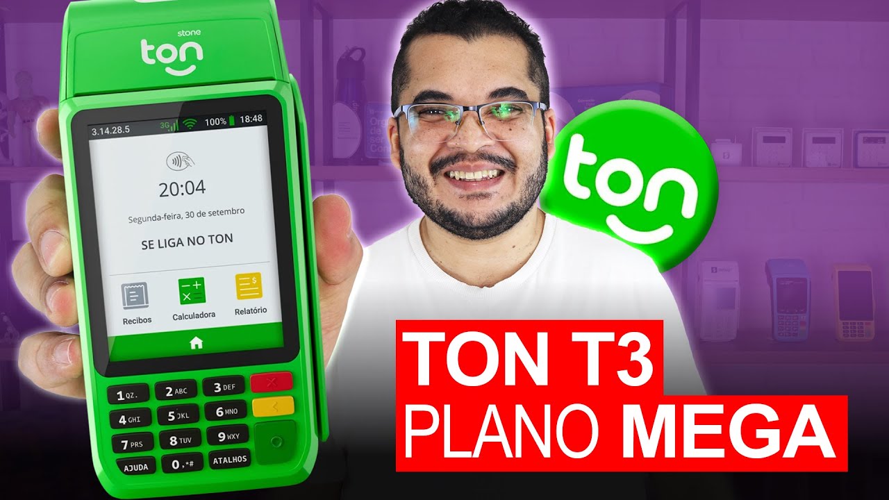TON T3 MEGA É BOA? COMO A MAQUININHA T3 FUNCIONA?