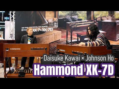 Blues Jam with Daisuke Kawai × Johnson Ho｜Dual Hammond XK‑7D + Leslie 3500 & 142H｜Live at NAMM 2026