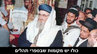 ברכה אחת בכוונה - מרן הרב מרדכי אליהו (הרב מרדכי אליהו זצ"ל) - התמונה מוצגת ישירות מתוך אתר האינטרנט יוטיוב. זכויות היוצרים בתמונה שייכות ליוצרה. קישור קרדיט למקור התוכן נמצא בתוך דף הסרטון