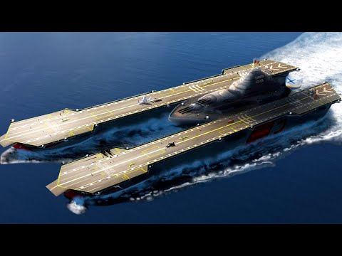 Alle neuen Flugzeugträger, die sich im Bau befinden