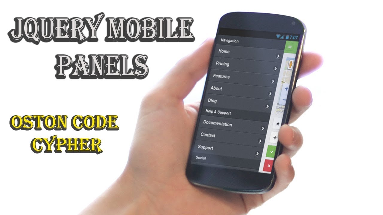 JQUERY MOBILE - Responsive Panels #10