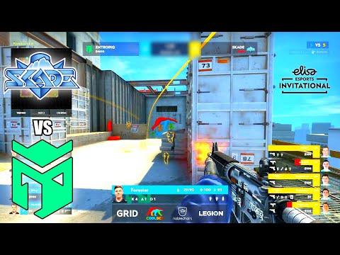 SKADE vs Entropiq - Elisa Invitational Summer 2021 | CSGO HIGHLIGHTS