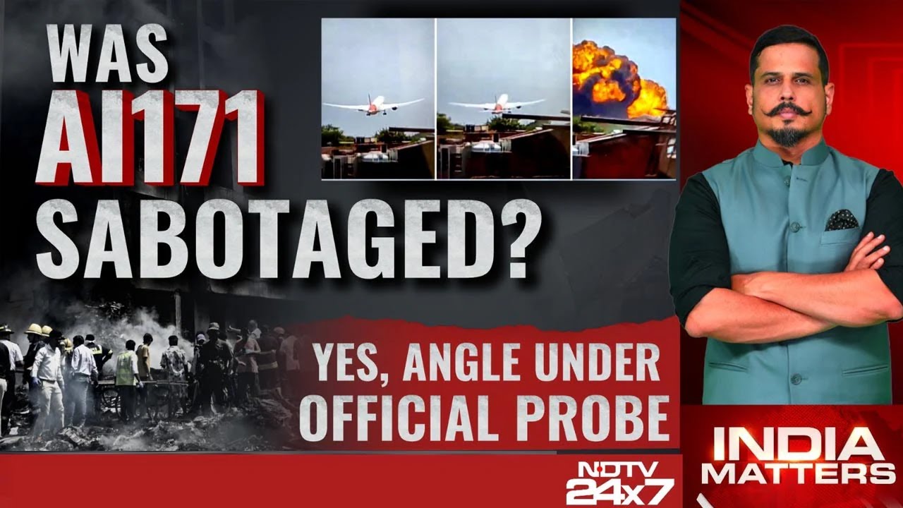 AI171 Crash News | AI171 Crash Mystery Deepens: Did Someone Make Air India Crash?