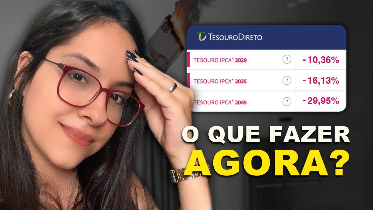 MUITO PREJUÍZO no Tesouro IPCA+! O que fazer AGORA com meu título?