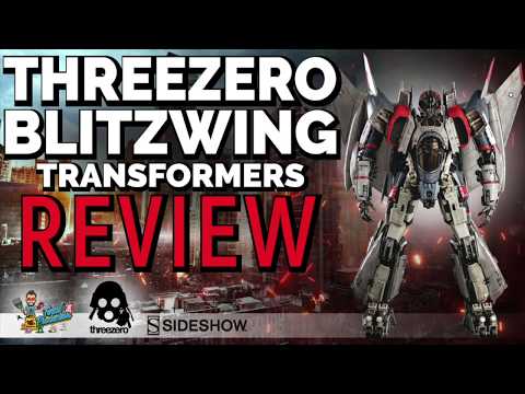 Threezero / ThreeA Transformers Blitzwing Review and Unboxing