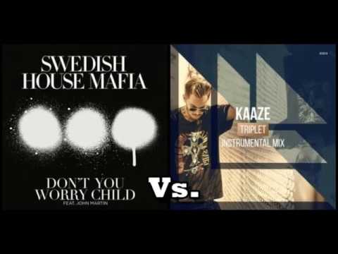 Kaaze vs. Swedish House Mafia & John Martin - Don't You Worry Triplet (Dj Sunset Mashup)