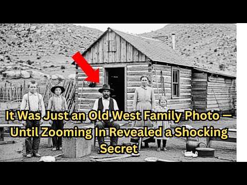 It Was Just an Old West Family Photo — Until Zooming In Revealed a Shocking Secret