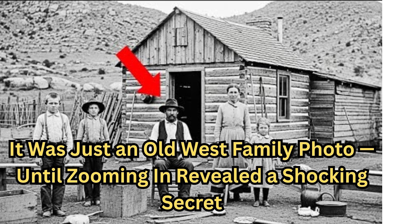 It Was Just an Old West Family Photo — Until Zooming In Revealed a Shocking Secret
