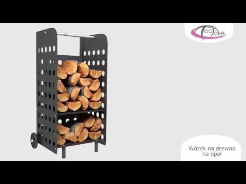 tectake - Wózek na drewno na opał 400586