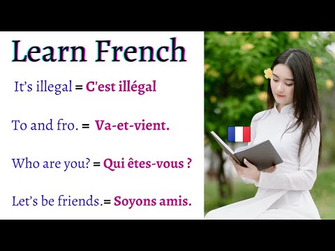 IMPORTANT  FRENCH Sentences, Phrases and Words Pronunciations You Must Know | Learn French