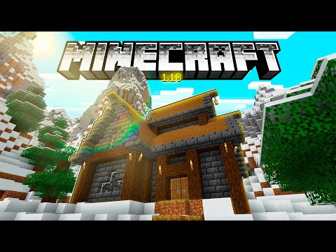 FIZ uma CASA na MONTANHA do MINECRAFT 1.18!! Creative Squad II (#3)