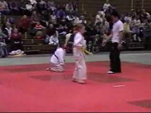 Kallie's First Judo Match