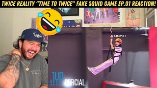 TWICE REALITY TIME TO TWICE FAKE SQUID GAME EP.01 Reaction!